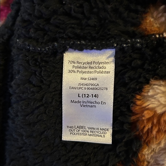 Joyspun Black Teddy Bear Hoodie Sweater - Picture 5 of 7